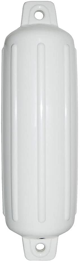 Taylor Made - Storm Gard Inflatable Vinyl Fender - White - 5-1/2 inch x 20 inch - 252000