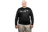 PartsVu - Long Sleeve Performance Shirt - Black - Large