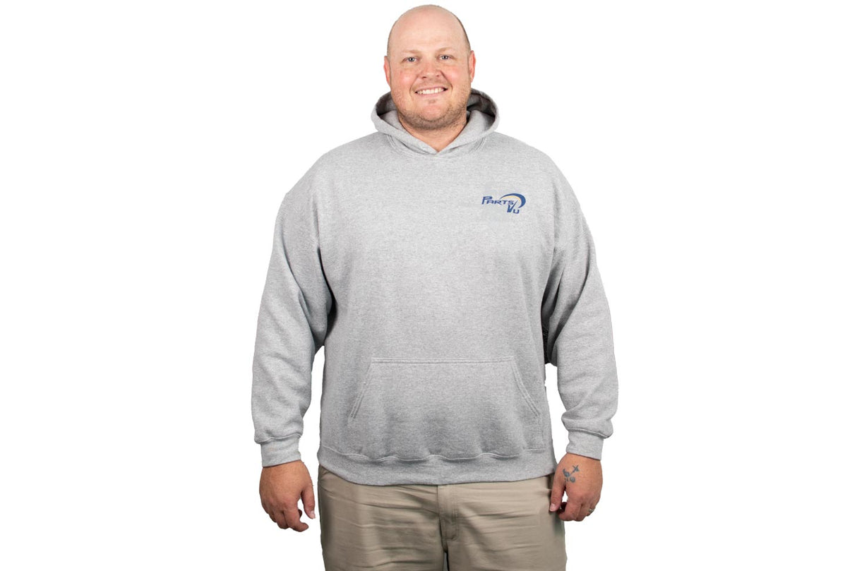 PartsVu - Motor Hoodie - Heavy Blend - Sports Grey - Medium