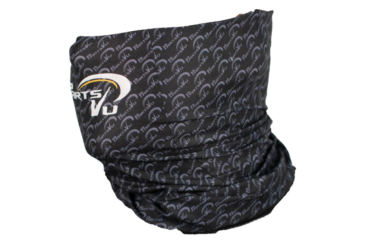 PartsVu - All Over Neck Gaiter - Sun Protection Buff - Black