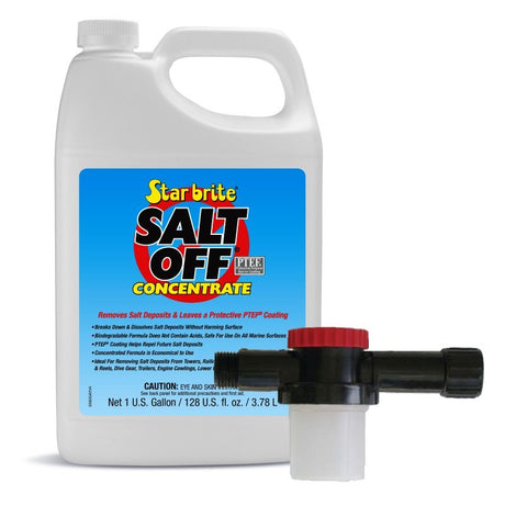 Starbrite - Salt Off Concentrate with PTEF (93900) & Salt Off Applicator (94100) - 1 Gallon - Bundle & Save!