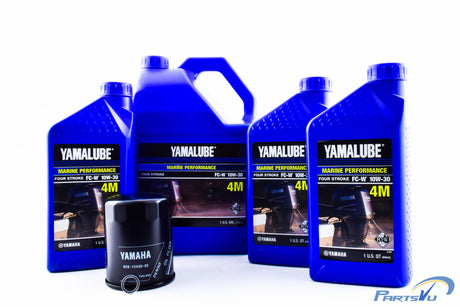 Yamaha F225 F250 F300 4.2L V6 10W-30 Oil Change Kit