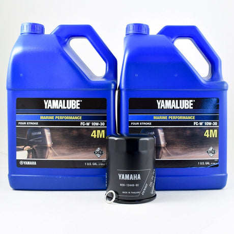 Yamaha VF200 VF225 VF250 SHO 10W-30 Oil Change Kit