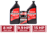 Mercury Marine 8 9.9 & 15 HP Four Stroke Outboard FC-W 10W-30 Oil Change Kit