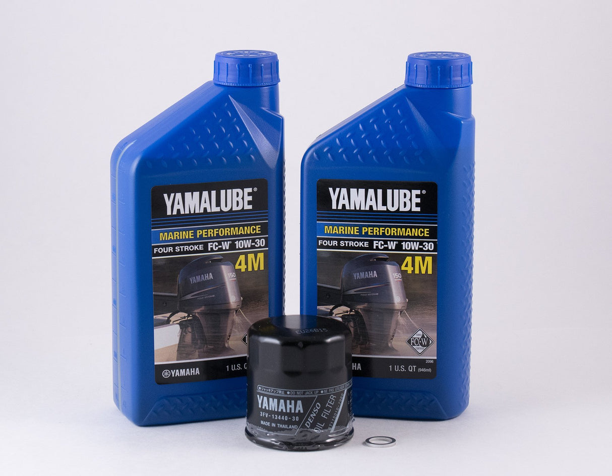 Yamaha F25 10W-30 Oil Change Kit - 1998-1999