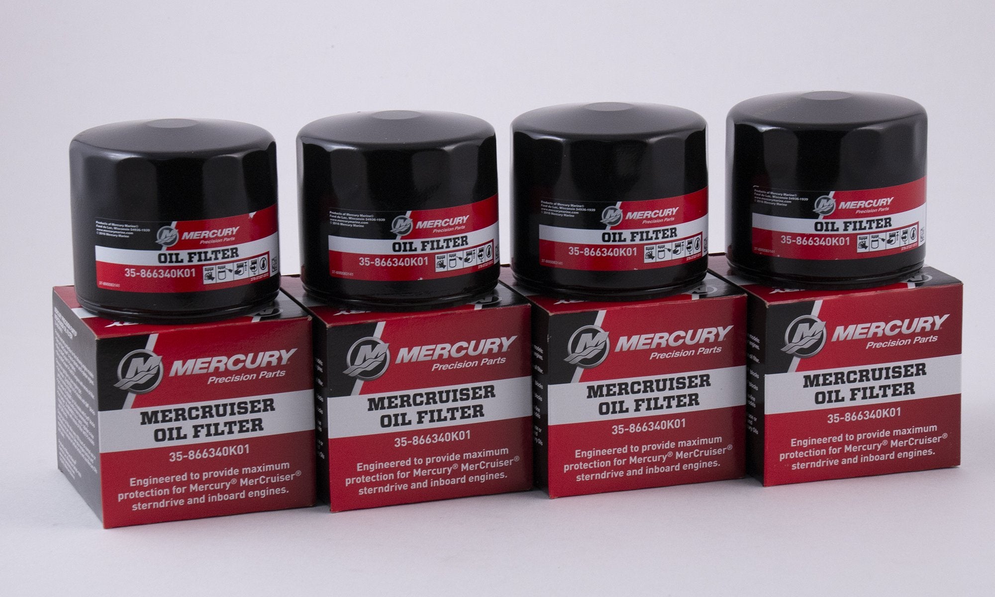 Mercury MerCruiser Oil Filter MAG MPI Horizon Scorpion Alpha Bravo - 3