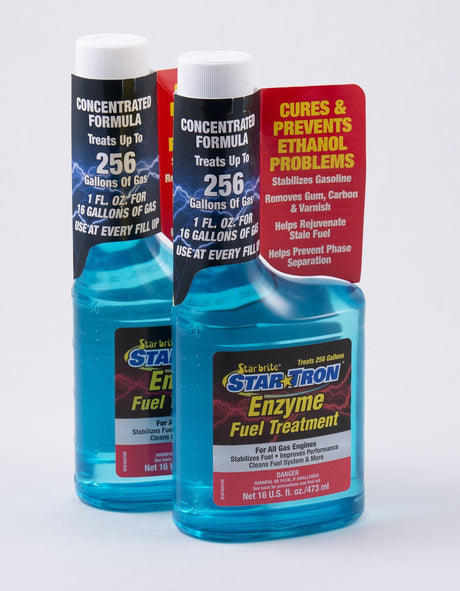 Starbrite - Star Tron Enzyme Fuel Treatment - Concentrated Gas Formula - 16 oz. - 2 Pack - 93016