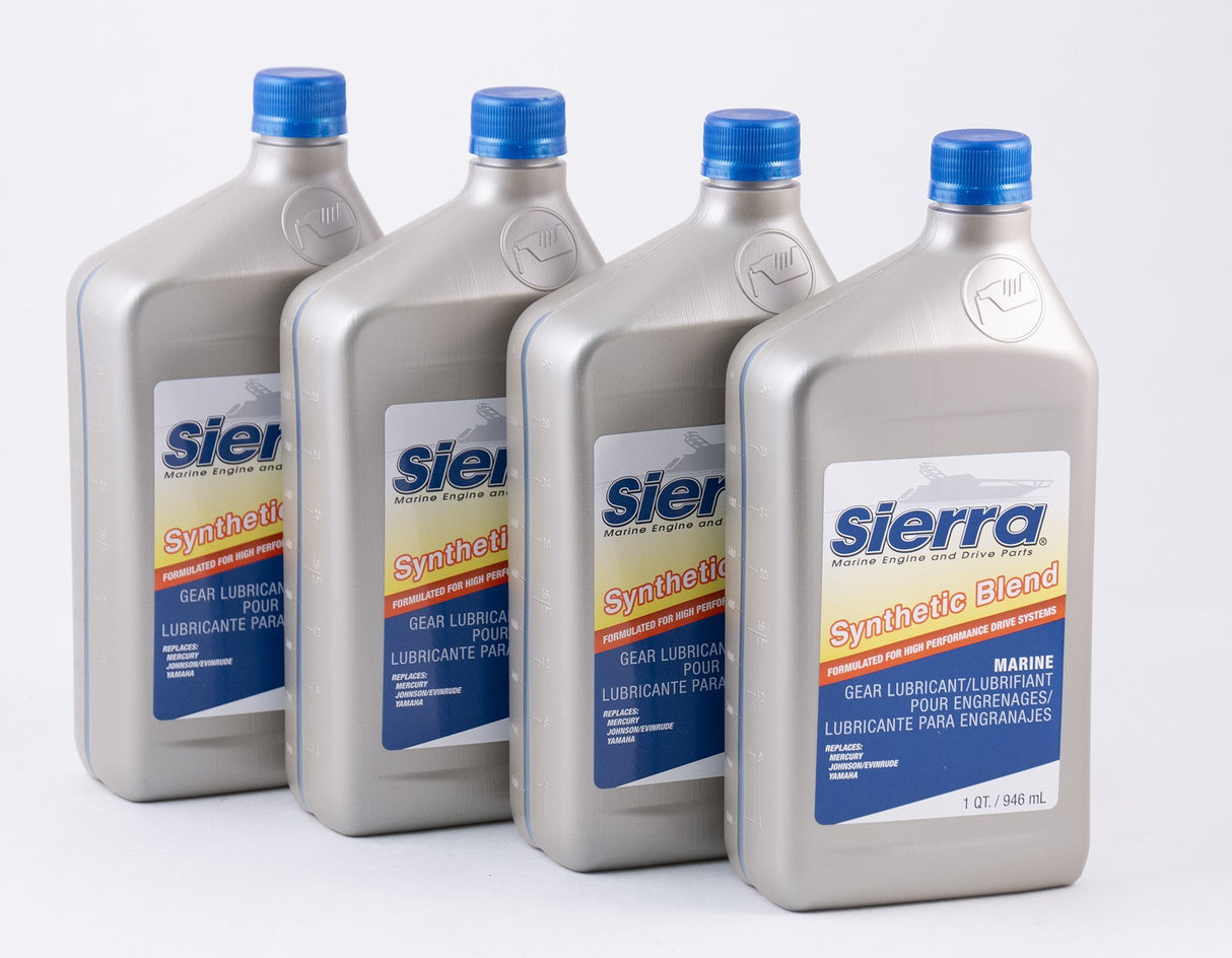 Sierra - Hi-Performance Gear Lube - Synthetic Blend - 32 oz. - 4-Pack - 96502