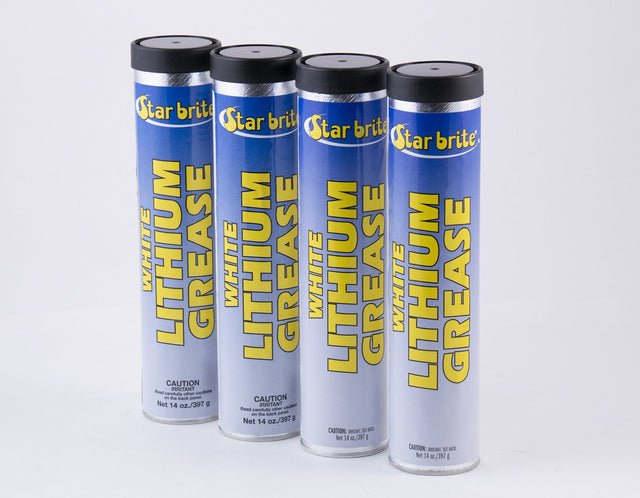 Starbrite - White Lithium Grease - 14 oz. - 4-Pack - 26214