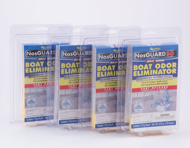 Starbrite - NosGuard SG Boat Bomb Odor Eliminator - 10 grams - 4-Pack - 89990