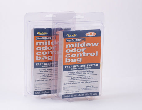 Starbrite - NosGuard SG Mildew Odor Control Bags Fast Release Formula - 10 Grams - 2-Pack - 89970