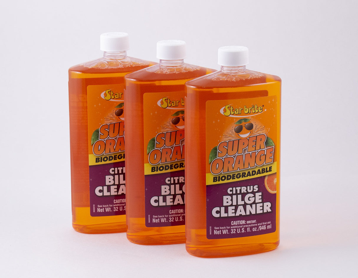 Starbrite - Super Orange Bilge Cleaner - 32 oz - 3-Pack - 94432