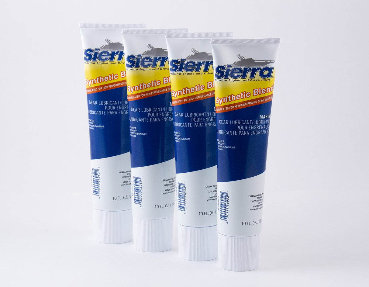 Sierra - Hi-Performance Gear Lube - Synthetic Blend - 10 oz. Tube - 4-Pack - 96500