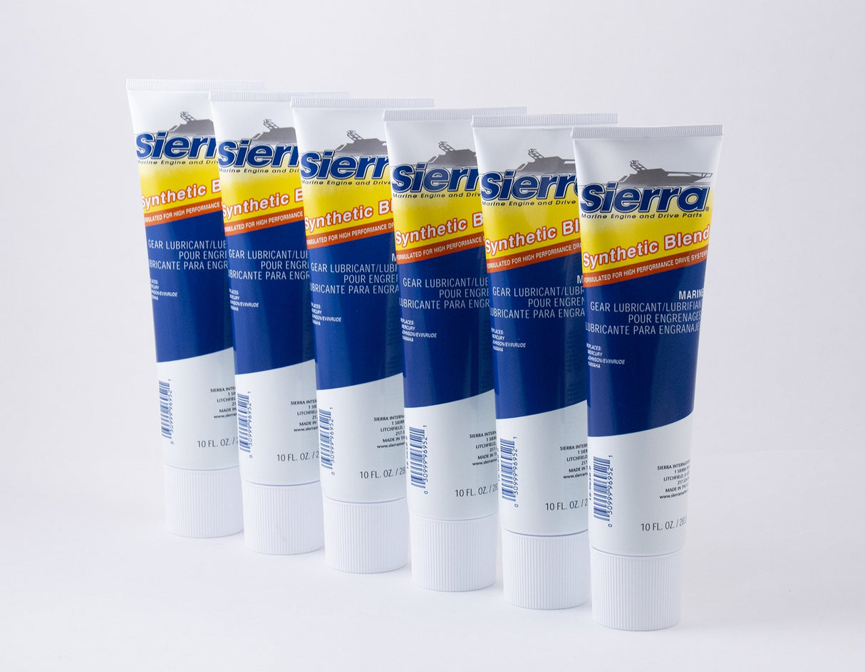 Sierra - Hi-Performance Gear Lube - Synthetic Blend - 10 oz. Tube - 6-Pack - 96500