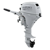 Suzuki Portable Outboard DF20ASW4 - 20 HP - 15" Shaft - Tiller Handle - White