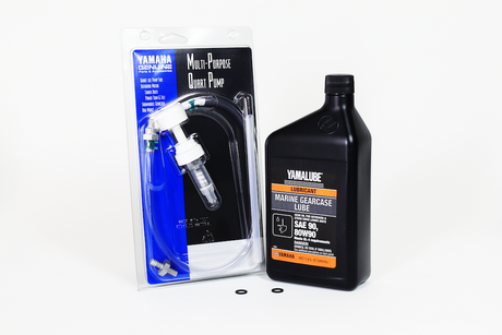 Yamaha Marine Gear Lube Oil Kit ACC-GEARL-UB-QT 90430-08003-00 (Supersedes 90430-08020-00) ACC-PUMP0-00-QT