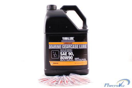 Yamaha Marine Gear Lube Oil Gallon & Gaskets Kit Outboard ACC-GEARL-UB-GL 90430-08003-00 (Supersedes 90430-08020-00)