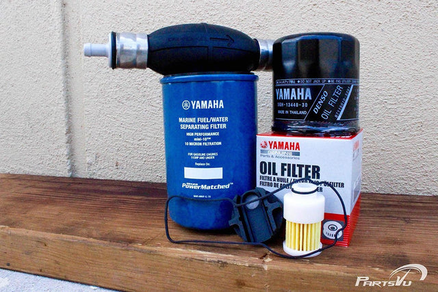 Yamaha 2000-2005 F115 Oil Fuel VST Filter w/ Primer Bulb Kit MAR-M10EL-00-00