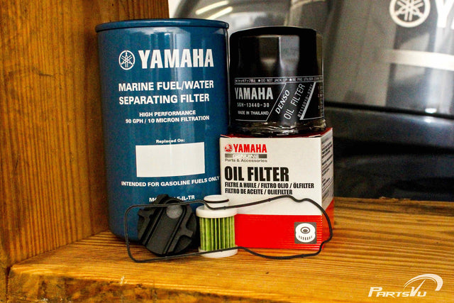 Yamaha 2006 to 2010 F115 Oil Fuel VST Filter Kit MAR-10MEL-00-00