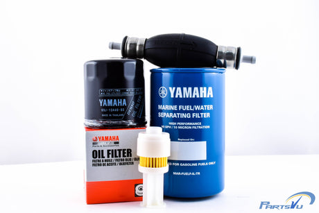 Yamaha F150 2004 & 2005 Filter Kit with Primer Bulb Oil Fuel