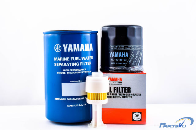 Yamaha F150 2004 & 2005 Filter Kit Oil Fuel No Primer Bulb