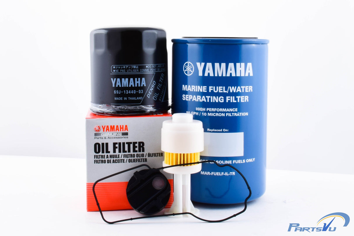 2002-2005 Yamaha F200 F225 3.3L V6 Oil Fuel VST Filter Kit