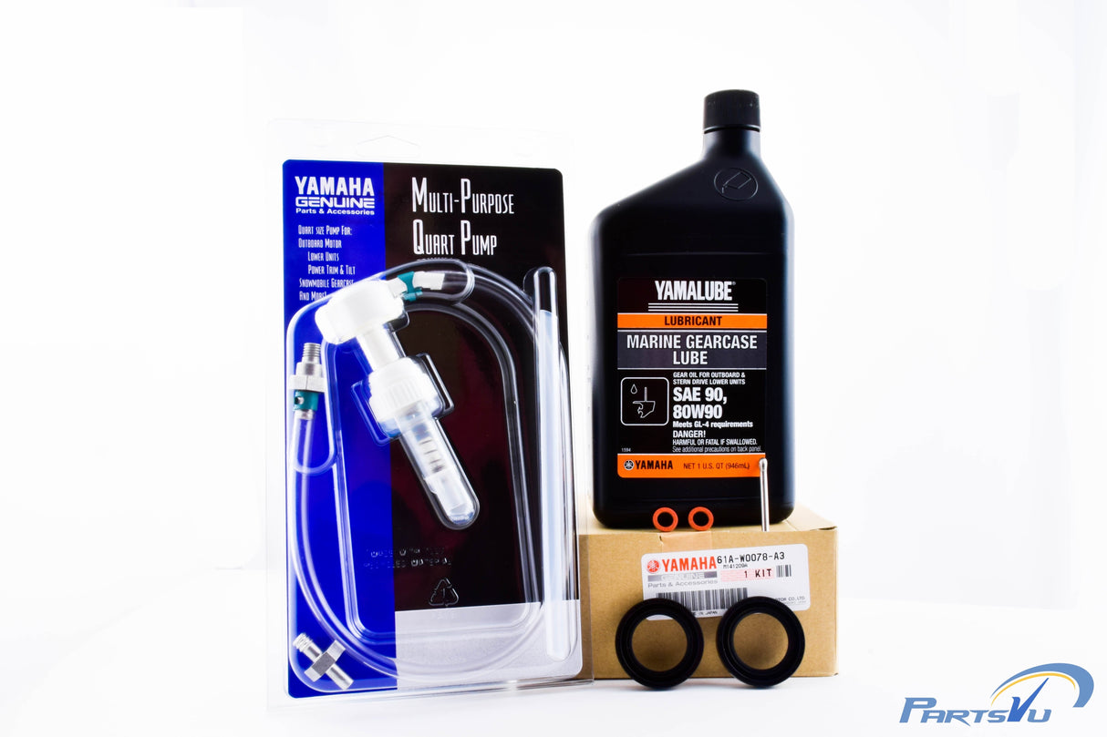 Yamaha F200 F225 3.3L V6 Lower Unit Water Pump Repair Kit Gear Oil w/ Pump 61A-W0078-A3-00