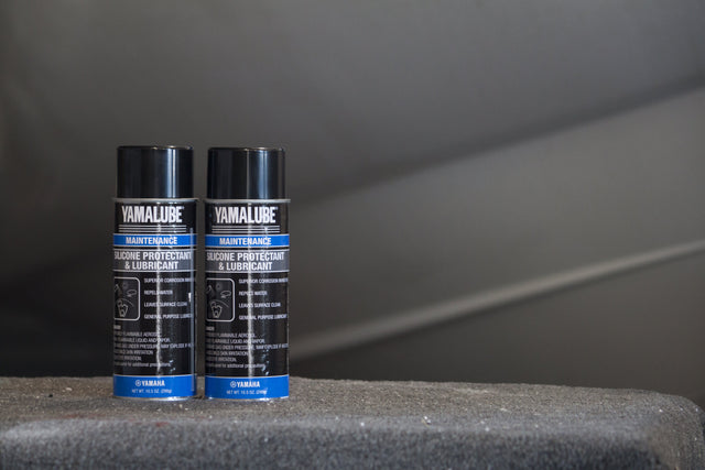 Yamaha - Yamalube Marine Silicone Spray Lubricant - 10.5 oz. - 2-Pack - ACC-SLCNS-PR-AY