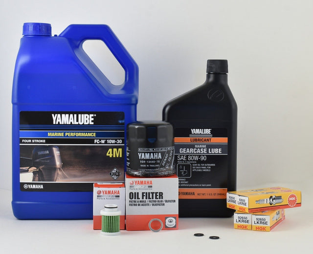 Yamaha VF115 SHO 100 Hour Service Maintenance Kit - Yamalube 10W-30