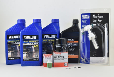 Yamaha F70 20 Hour Service Maintenance Kit - Yamalube 10W-30 - All Models