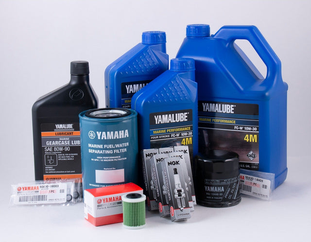 Yamaha F225 TLR 3.3L V6 100 Hour Service Maintenance Kit - Yamalube 10W-30 - 2007-2009