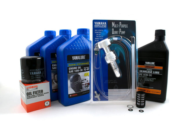 Yamaha F50 20 Hour Service Maintenance Kit - Yamalube 10W-30 - 2000-2004