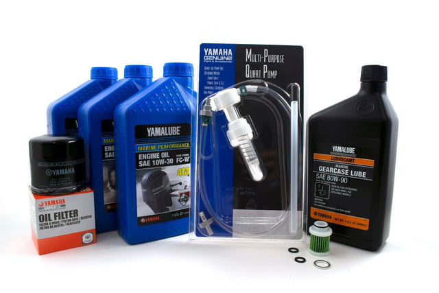 Yamaha F30 20 Hour Service Maintenance Kit Yamalube 10W-30 - 2013-Current