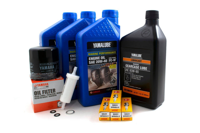 Yamaha F30 100 Hour Service Maintenance Kit Yamalube 20W-40 - 2001-2005