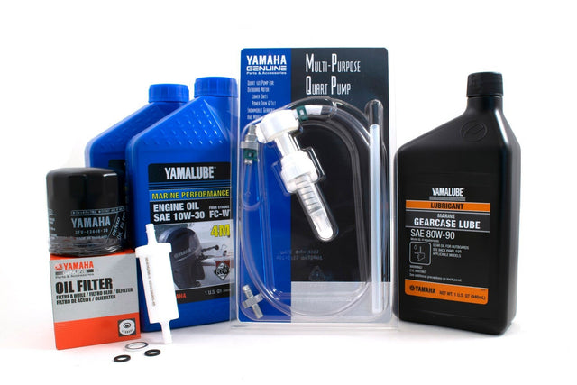 Yamaha F25 20 Hour Service Maintenance Kit Yamalube 10W-30 - 1998-1999