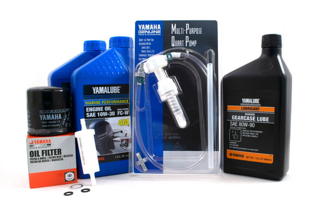 Yamaha F25 20 Hour Service Maintenance Kit Yamalube 10W-30 - 2000-2004