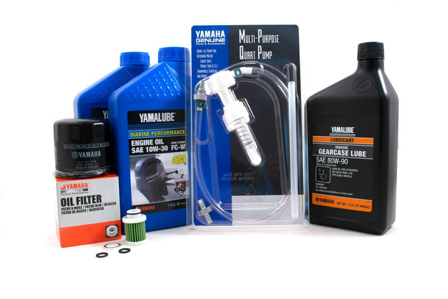 Yamaha F25C 20 Hour Service Maintenance Kit - Yamalube 10W-30 - 2016-Current