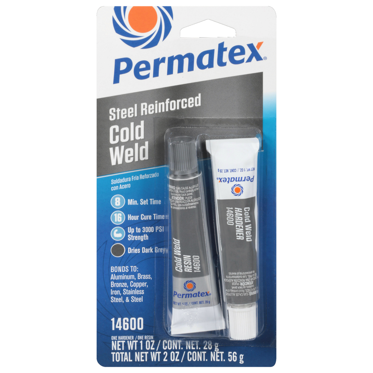 Permatex - Cold Weld Bonding Compound - 1 oz. - 14600