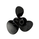 Mercury - Black Diamond Quicksilver Propeller - 3-Blade - 85 to 140 HP Evinrude - Johnson V-4 - 14 Dia. - 13 Pitch - QA3832X