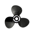 Mercury - Black Diamond Quicksilver Propeller - 3-Blade - 85 to 140 HP Evinrude - Johnson V-4 - 14 Dia. - 13 Pitch - QA3832X