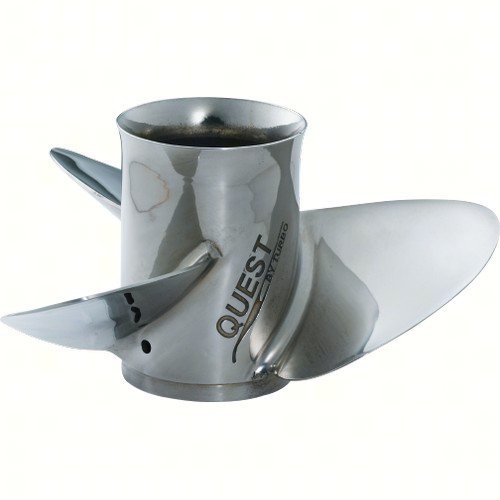 Yamaha - Turbo Quest Propeller - 3 Blade - RH - 13-1/8" x 17 Pitch - MAR-13117-QR-D0