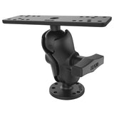 RAM Mount - Marine Electronics Mount Short Arm Gimbal Bracket - RAM-111U-B