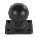 RAM Mount - 1.5" x 2" Rectangle Base with 1.5" Ball - RAM-202U-152