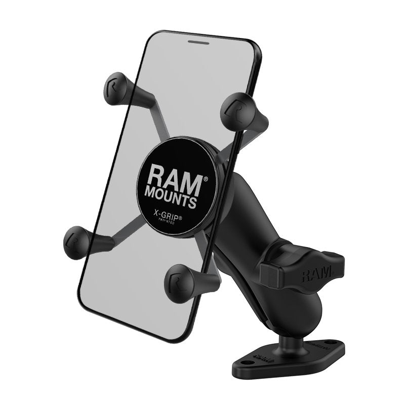 RAM Mount - Universal X-Grip Holder Diamond Base Surface Mount - RAM-B-102-UN7U