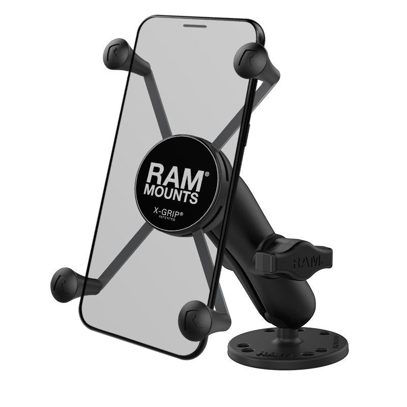 RAM Mount - X-Grip Large Phone Mount with Drill-Down Base - RAM-B-138-UN10