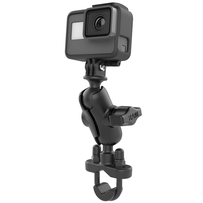 RAM Mount - GoPro Hero Short Arm Handlebar Rail Mount - RAM-B-149Z-A-GOP1U