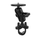 RAM Mount - Handlebar U-Bolt Base Short Arm with 1/4" -20 Threaded Stud for Cameras - RAM-B-149ZA-C1U