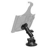 RAM Mount - Twist Lock Suction Cup with Round Base Adapter - RAM-B-166-202U