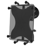 RAM Mount - Twist-Lock Suction Cup Mount with Universal X-Grip Cradle for 10" Large Tablets - RAM-B-166-UN9U