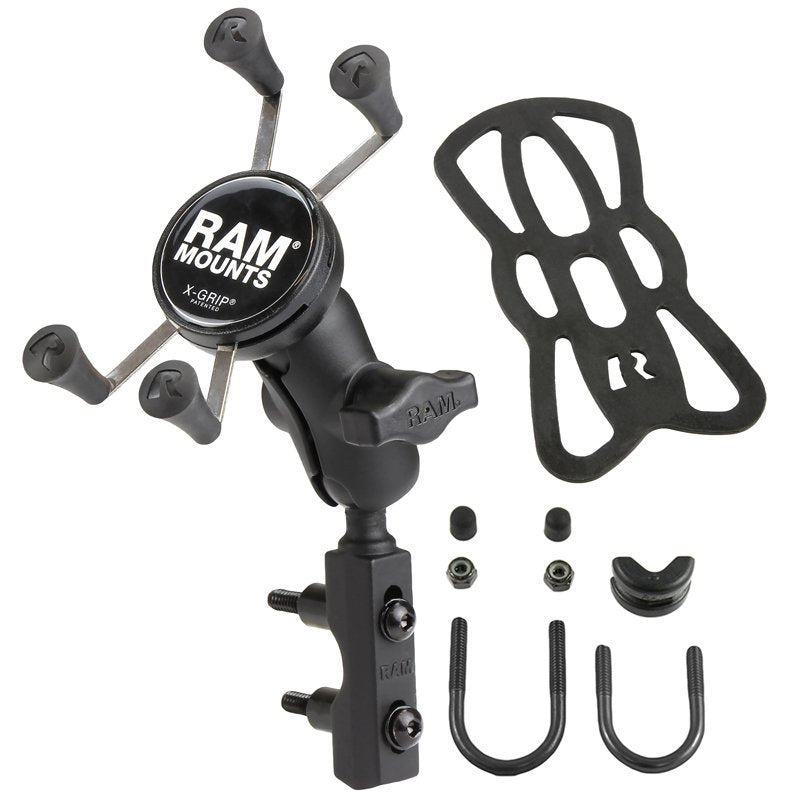 RAM Mount - X-Grip Phone Mount with Motorcycle Brake/Clutch Reservoir Base - RAM-B-174-A-UN7U